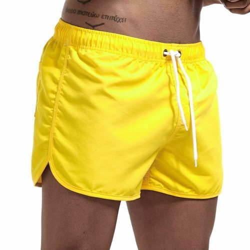 Pantaloncini Uomo Allenamento Asciugatura Rapida Palestra Allenamento Sport Corsa Pantaloni Corti Fitness - Foto 12 di 19