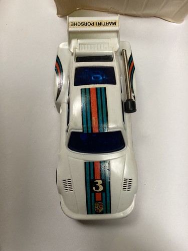 Vintage Porsche Turbo 935 Remote Control Car Radio Shack RC New W Damaged Box - Picture 4 of 9