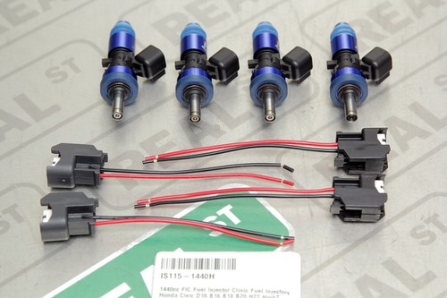 Injector Dynamics ID1050x Injectors – Fits Honda Civic EF EG, D16 B16 B18 H22, 11mm, Set Of 4