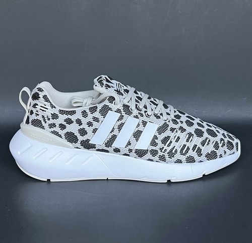 Adidas Swift Run 22 Black / White Running Shoes Men's 7 / Women's 8 US Size NWB - 第 1/11 張圖片