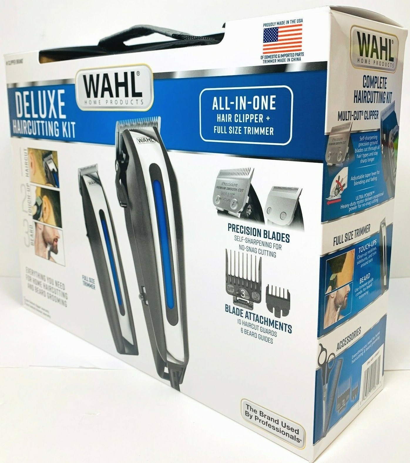 wahl deluxe complete hair cutting kit 29 piece clipper set with beard trimmer