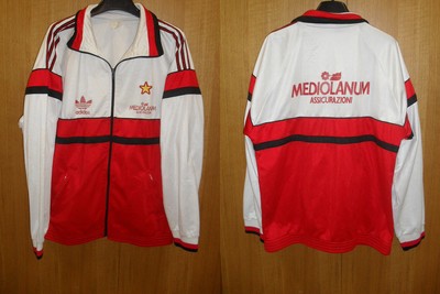 maglia milan felpa vintage 1991-92 adidas Jacket sweatshirt hoodie  Mediolanum | eBay