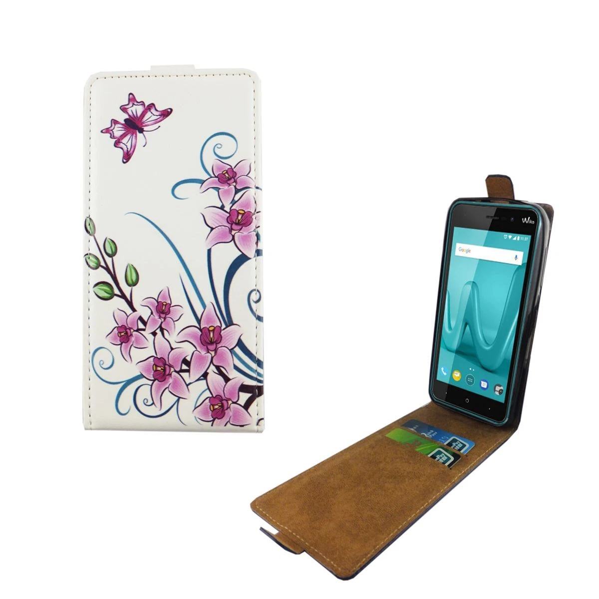 Sunrive Cover Per Wiko Lenny 4 Plus/Lenny 4+ 5,5 pollici, Custodia