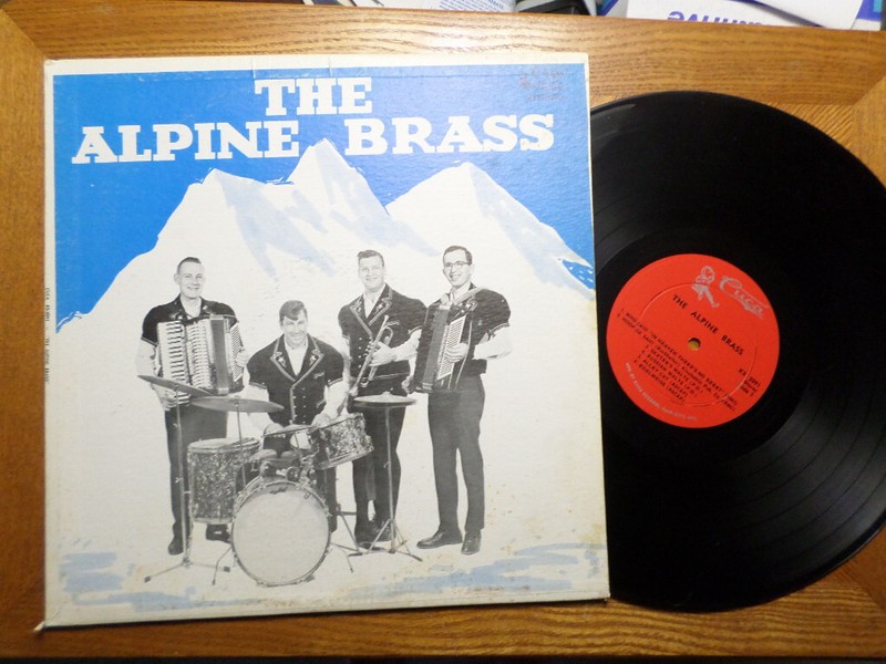 CUCA LP RECORD KS 2091/ALPINE BRASS/ SELF TITLED/ POLKA / EX VINYL