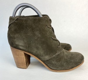 toms green booties