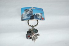 Little Gifts Keychain with Dog Themed Charms Bulldog