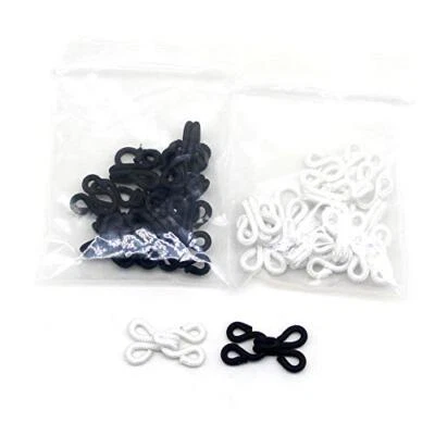 CRYSTAL WORLD UK HOOK AND EYE FASTENERS FASTENINGS FUR DRESS SKIRT COLLAR BRA SEW ON CRAFT DIY