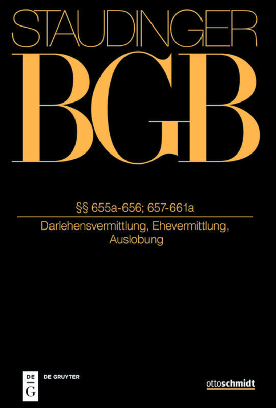 §§ 655a-656; 657-661a | (darlehensvermittlung, Ehevermittlung,
