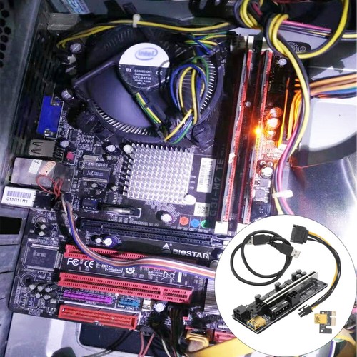 Kabeladapterplatine Für Grafikkartenverlängerung PCI-E-Kartenadapter - Afbeelding 2 van 12