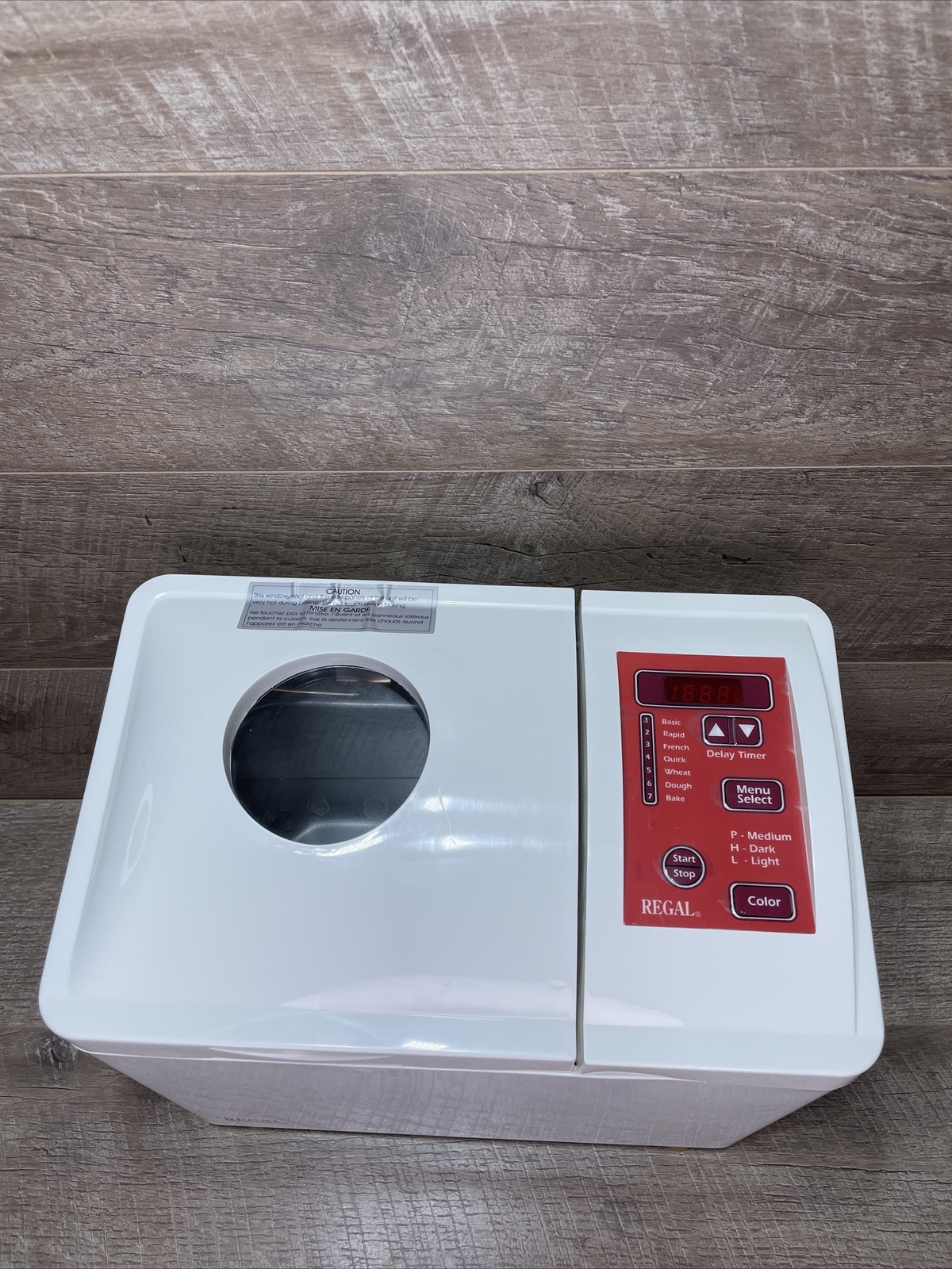 Regal K6726 Automatic Breadmaker Bread Machine w/ Manual Works GREAT