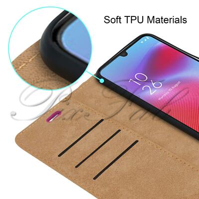 Custodia in pelle per Vodafone Smart V10 VFD 730 (6,9 pollici) – Chiusura magnetica completa protezione libro design copertina con [slot per schede] e [cavalletto] + pellicola protettiva per Vodafone