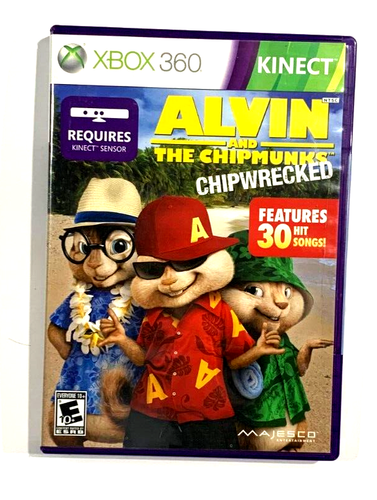 Alvin and the Chipmunks: Chipwrecked - Microsoft Xbox 360 - Case Only ...