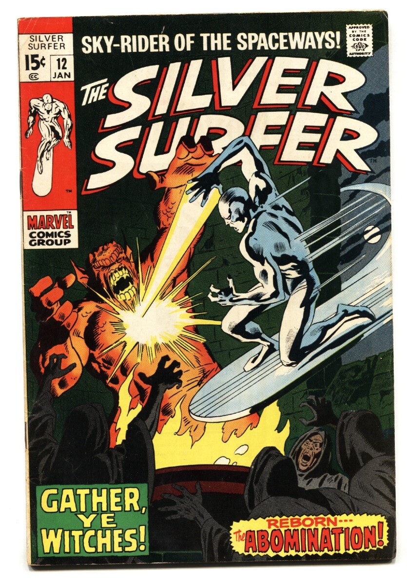 3冊　The Silver Surfer #1,2 Marvel Age #71 Silver Surfer #12 1970 - Marvel -FN+ - Comic Book | eBay