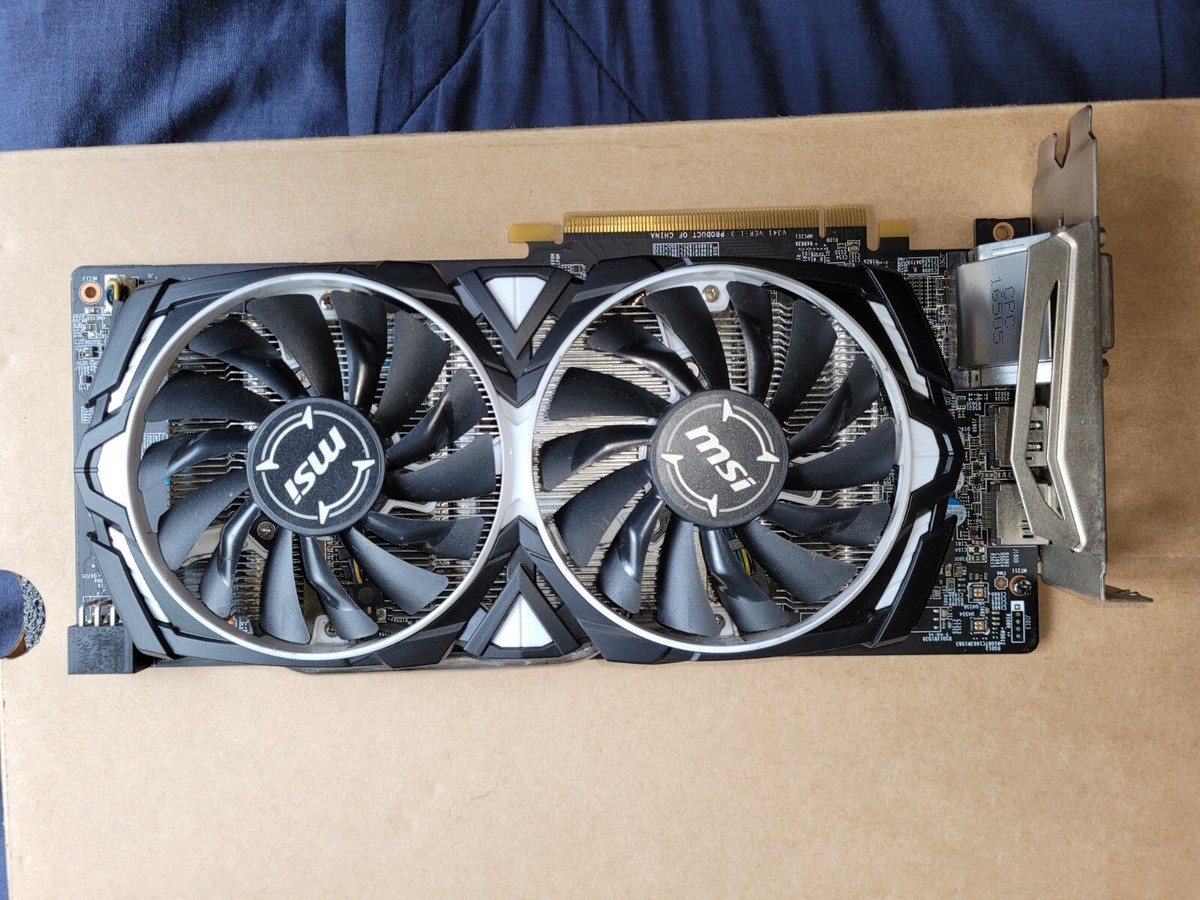 MSI Radeon Armor RX 580 4GB GDDR5 Graphics Card (RX 580 ARMOR 4G OC)
