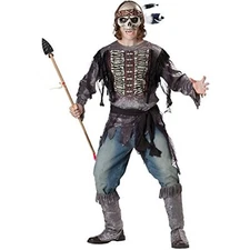 Spirit Warrior -  Adult Costume - X-Large - Incharacter - Black/Red - Halloween