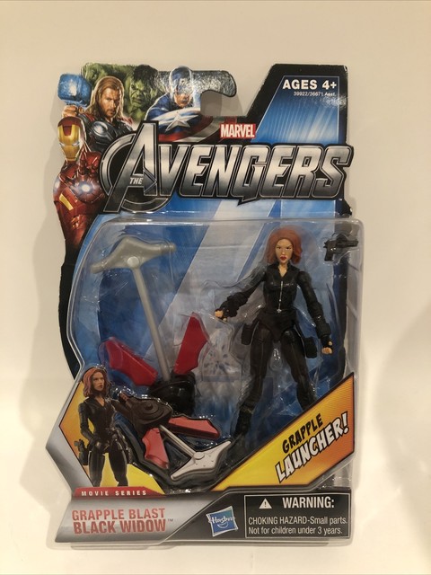 Marvel The Avengers Movie Series - Black Widow Grapple Blast Hasbro 2011 A21F