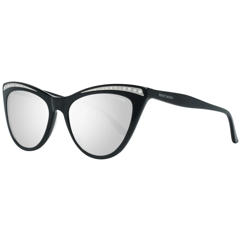 Marciano By Guess GM0793 01P Black Cat Eye Plastic Sunglasses Frame 53-18-140 - Image 2 of 3