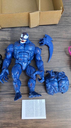 Marvel Legends Symbiote 3 Pack venom riot agony (MISSING PIECES) BB7 - Picture 5 of 8