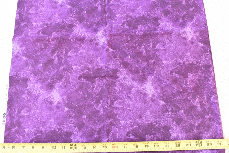 33" Long, Marbled Purple Quilt, SSI/Washart Texture, N406 - Image 3 of 4
