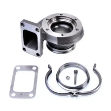 TRITDT Turbine Housing Kit Fits MHI TD06H TE06H 8cm T3 V-Band External Gated