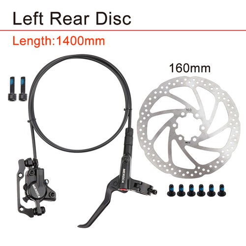 Bicycle Hydraulic Disc Brake for Bike Front & Rear Cycling Oil Disc Set MTB AU~ - Picture 16 of 18