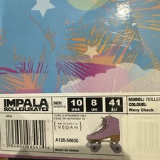 Impala Quad Skate - Wavy Check, US Womens Size 10