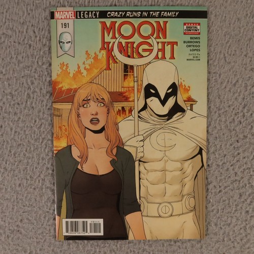 Moon Knight #191 2017 1st App of Diatrice Alraune Daughter Sun King