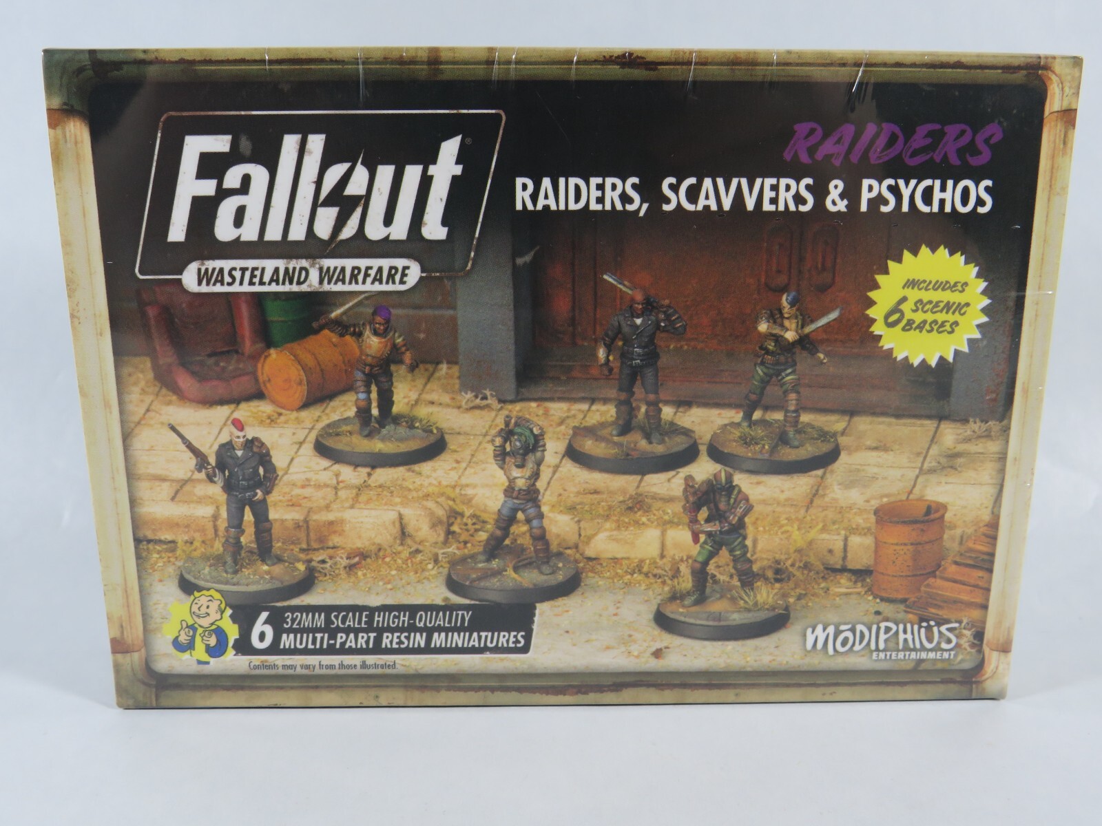 Modiphius Mehrfarbig Fallout Wasteland Warfare Raiders, Scavvers & Psychos Fallout Minis - Bild 5