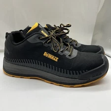 NWOB DeWALT Work Shoes Men's Sz 9.5M Henderson Composite Toe Black Sneaker