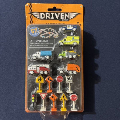 #ad Driven by Battat Safe amp; Clean City Crew Pocket Series 57 Pieces New $7.99