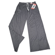 Kirkland Signature Womens Pintuck Pants w Pockets Medium Size Charcoal Black