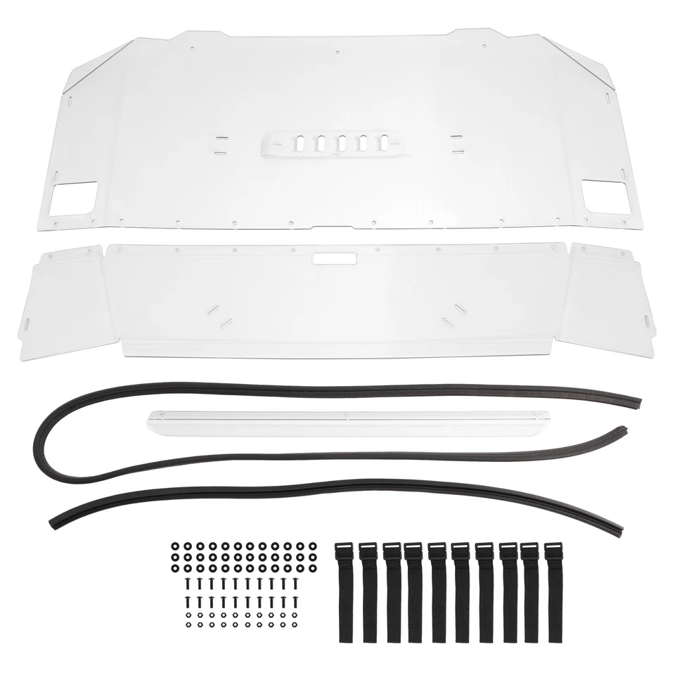 Parabrisas trasero ventana ventilada para Yamaha Wolverine RMAX2 X2 1000 2021-2024 22 23 Foto 3 de 4