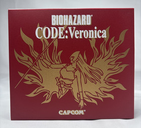 Resident Evil Code Veronica Dreamcast Limited Box Metal Plate w/ Obi Japan
