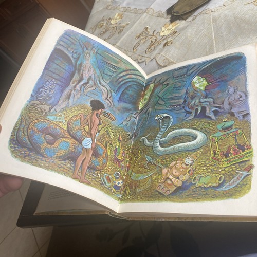 Rudyard Kipling The Jungle Books 1963 Vintage Golden Press Illustrated Classic - Picture 8 of 14