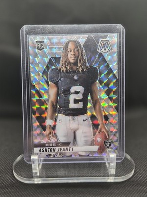 2025 Panini Mosaic Ashton Jeanty Image Variation RC #287 Silver Mosaic Prizm