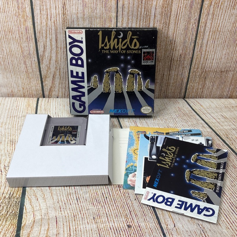 Ishido The Way Of The Stones Nintendo Game Boy Boxed Complete With Manual