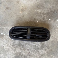 1993-1997 Honda Civic Del Sol Dash Dual Air Vent Assembly Center Black OEM