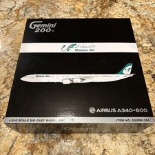 Gemini Jets 1:200 Mahan Air Airbus A340-600 EP-MMR G2IRM1356  