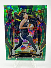 2025 Select WNBA Basketball Green Ice Prizm #17 Megan Gustafson, Las Vegas Aces