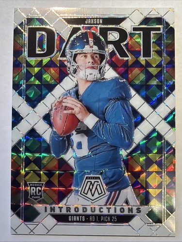 Jaxson Dart [Mosaic White] #2 2025 Panini Mosaic Introductions card