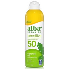 Alba Botanica Sensitive Sunscreen Fragrance F...