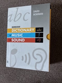 A Level Music Resources A Dictionary of Music In Sound David Bowman