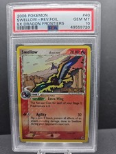Swellow (Delta Species) 40/101 Dragon Frontiers Reverse Holo PSA 10