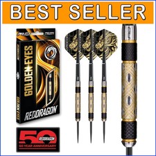 High-Performance 24g Tungsten Darts with Gold Accents and Complete Accessories