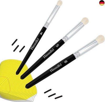 Dry Brush Pinsel Set,3 Stück Trockenpinsel für Warhammer Modellbau C