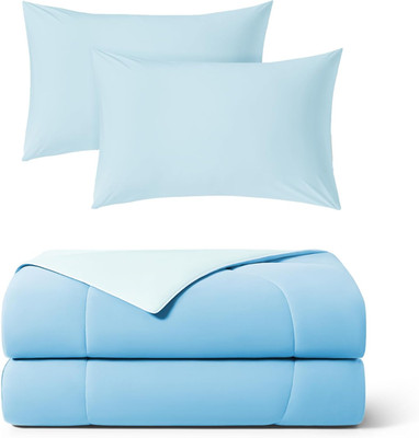 Evercool Light Blue Comforter & Pillowcases Bundle - Buy 2, Get 30% Off!