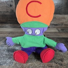 The Letter People Hand Puppet Plush Mr.C Cap Abrams Learning