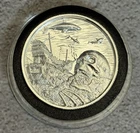 Elemetal Privateer Series Davy Jones Locker 2 oz .999 Silver Round - RARE-