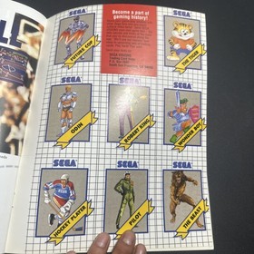 Sega Visions Magazine Winter 1990/1991 COMPLETE with Inserts + Cards!