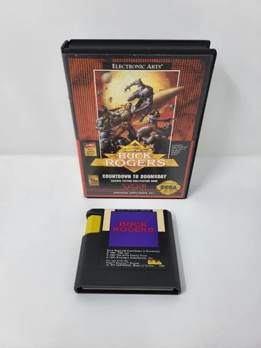 Buck Rogers: Countdown to Doomsday (Sega Genesis, 1991) No Manual, Tested